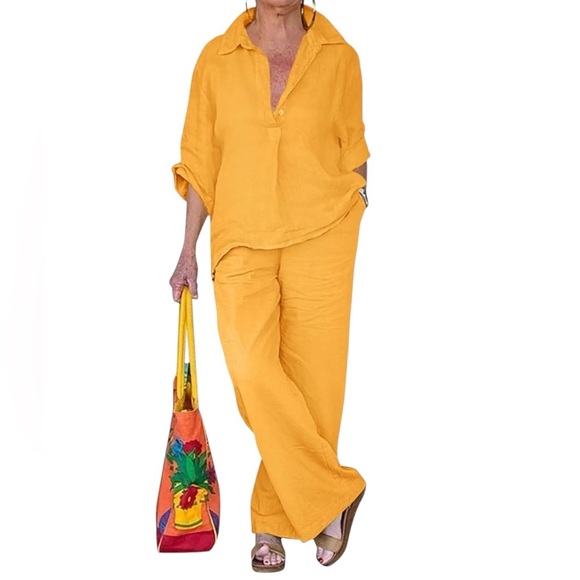 Coolibar Sunny Bright Apricot Crush SPF 50 Outfit M - Picture 1 of 4